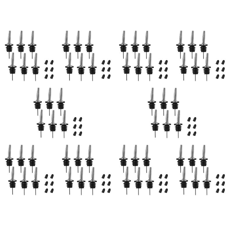 Speed Pourer Cap - AB11-60Pc Vertedores de acero inoxidable, vertedores