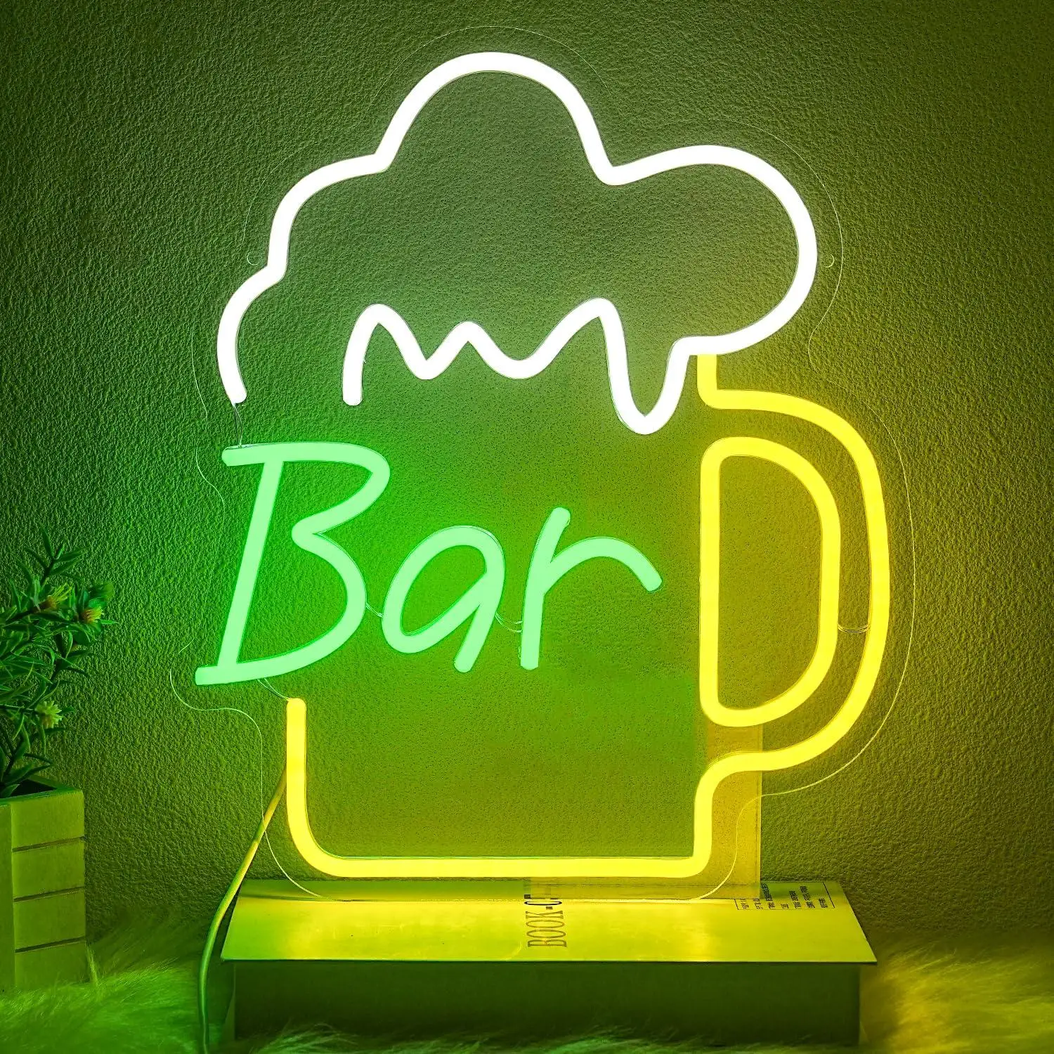 Home Bar And Kitchen - Letrero de Neón con Diseño de
