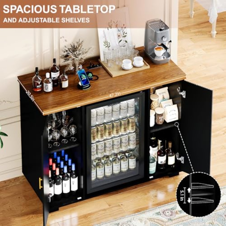 Mueble Bar para Café con 47 Co - Home Bar And Fridge reseña y precio