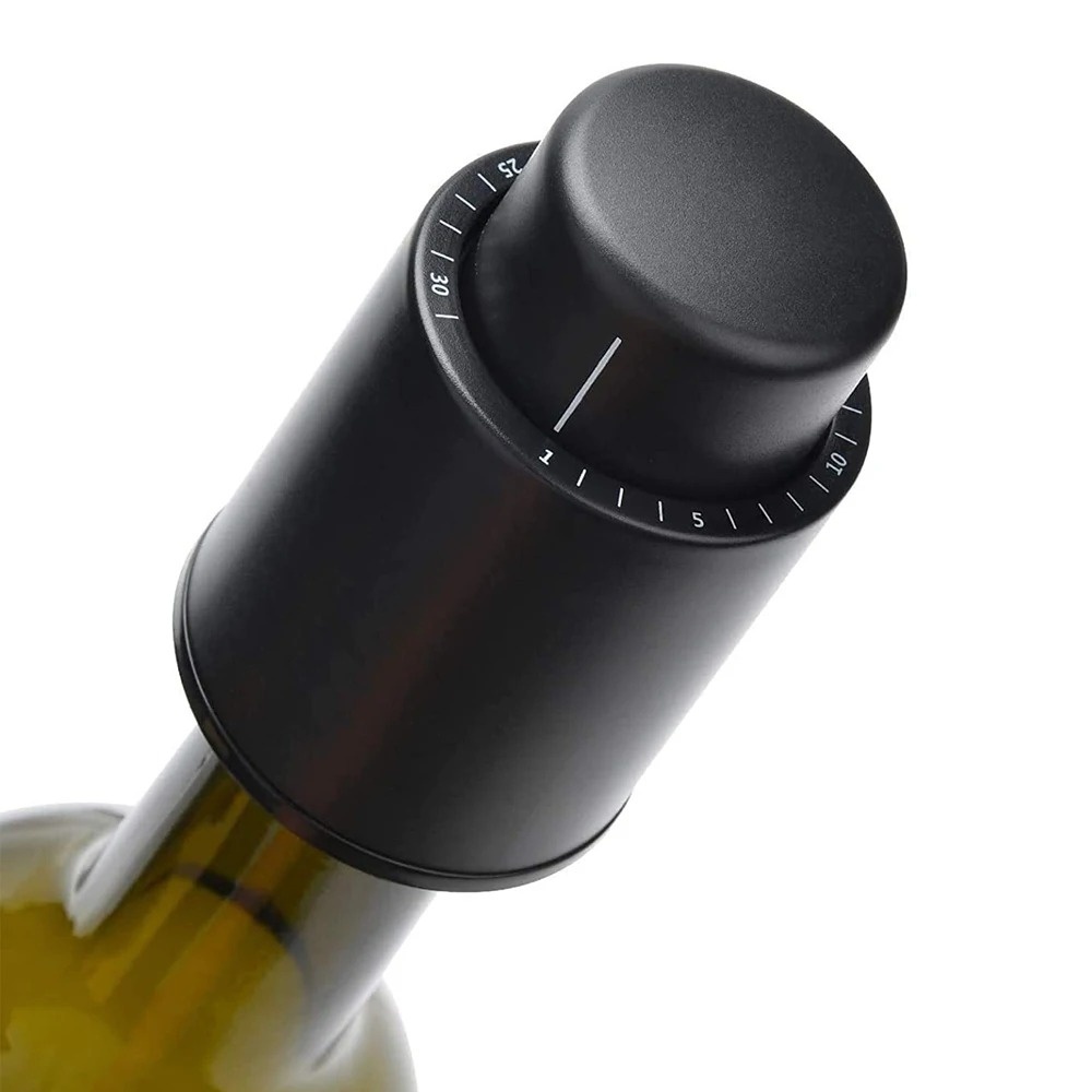 Tapón de vacío tipo push para  - Wine Preservation Pump reseña y precio