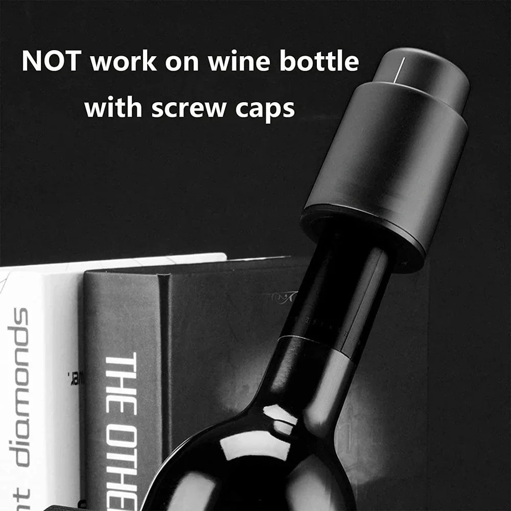 Tapón de vacío tipo push para  - Wine Preservation Pump reseña y precio