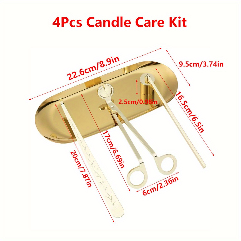 4 unids/set Kit de cuidado de  - Home Barbershop reseña y precio