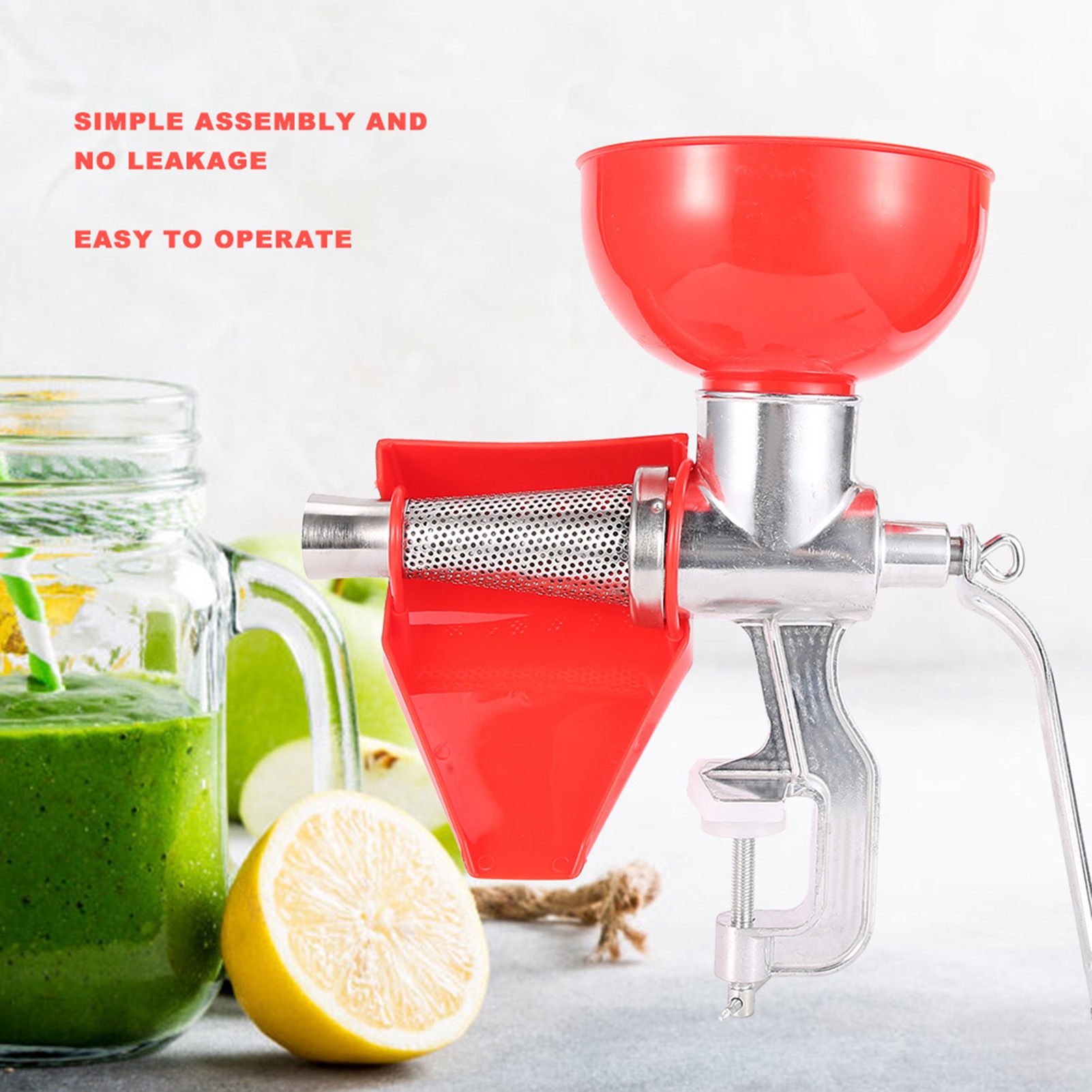 Exprimidor Manual grueso de al - Citrus Juicer Bar reseña y precio