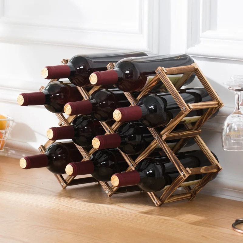 Estantes apilables para almace - Home Bar Set reseña y precio